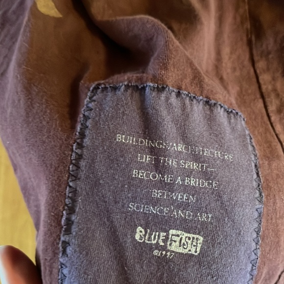 Bluefish Extravaganza Hand painted Art to Wear Jumper XL - Picture 4 of 5